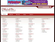 Tablet Screenshot of officialdir.org
